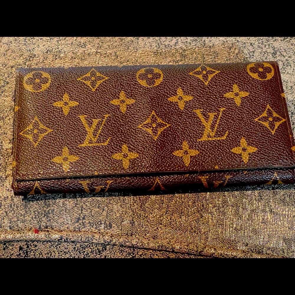 Louis Vuitton wallet.